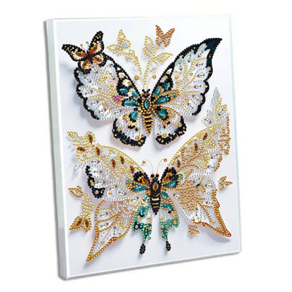 Diamond Embroidery Notebook 60 Pages for Home Office Art Drawing (Butterfly 2)