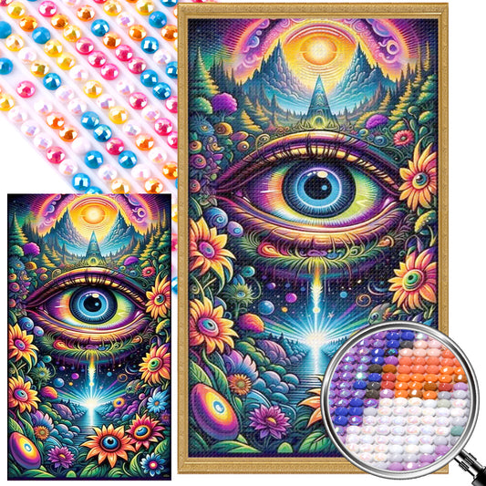 Nature'S Eye - Full AB Round Drill Diamond Painting 40*70CM