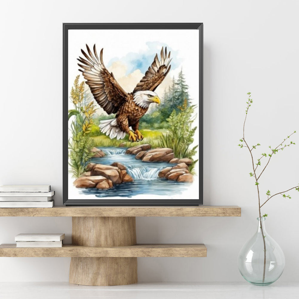 Eagle - Full Square Drill Diamond Painting 30*40CM