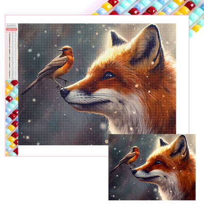 Fox - Full Square Drill Diamond Painting 40*30CM