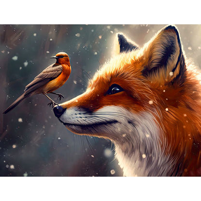 Fox - Full Square Drill Diamond Painting 40*30CM