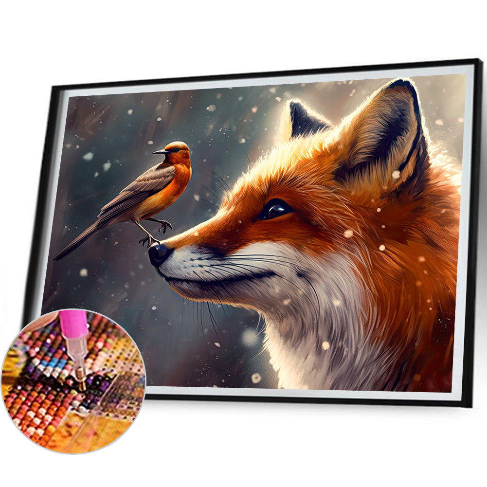 Fox - Full Square Drill Diamond Painting 40*30CM