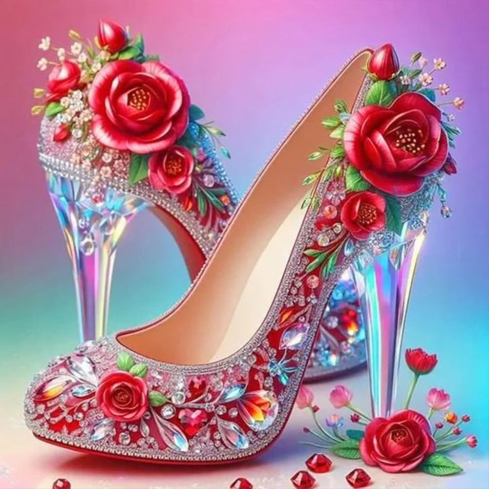 Fantasy High Heels - Full Round Drill Diamond Painting 40*40CM