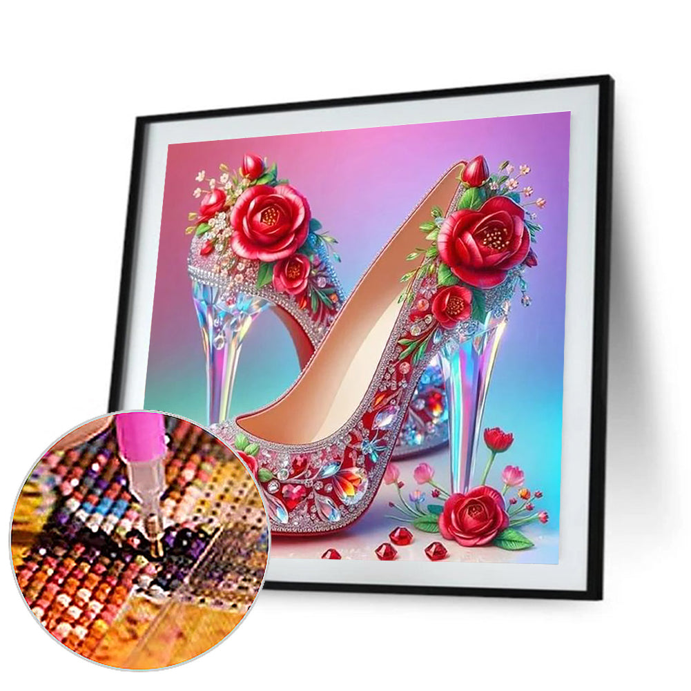 Fantasy High Heels - Full Round Drill Diamond Painting 40*40CM