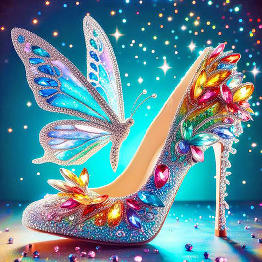 Fantasy High Heels - Full Round Drill Diamond Painting 40*40CM