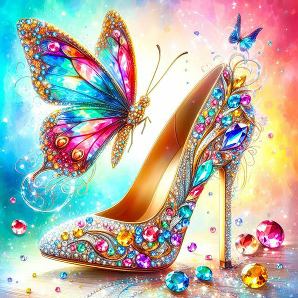 Fantasy High Heels - Full Round Drill Diamond Painting 40*40CM