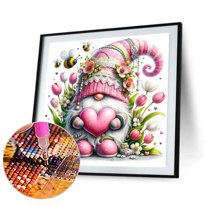 Tulip Gnome - Full Round Drill Diamond Painting 30*30CM