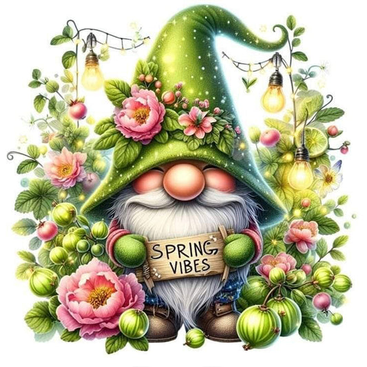 Spring Goblin - Full Round Drill Diamond Painting 30*30CM