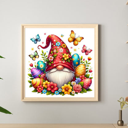 Easter Gnome - Full Round Drill Diamond Painting 30*30CM