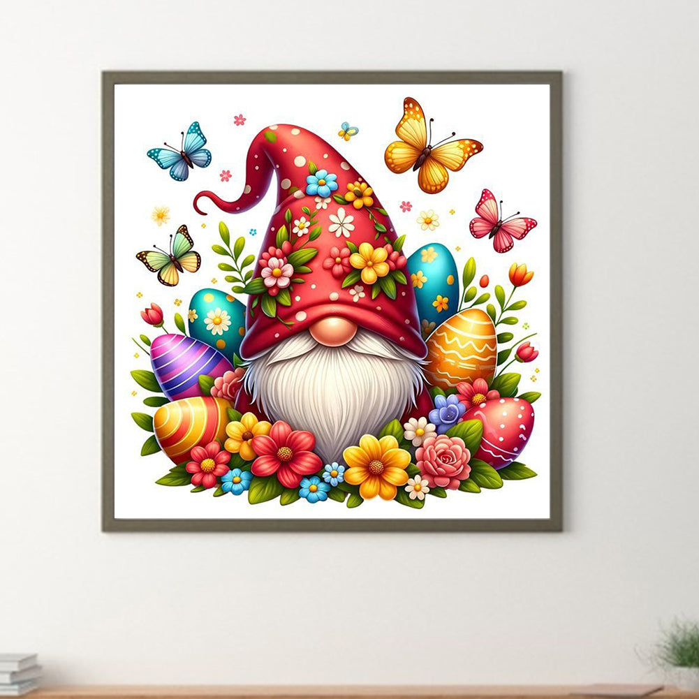 Easter Gnome - Full Round Drill Diamond Painting 30*30CM