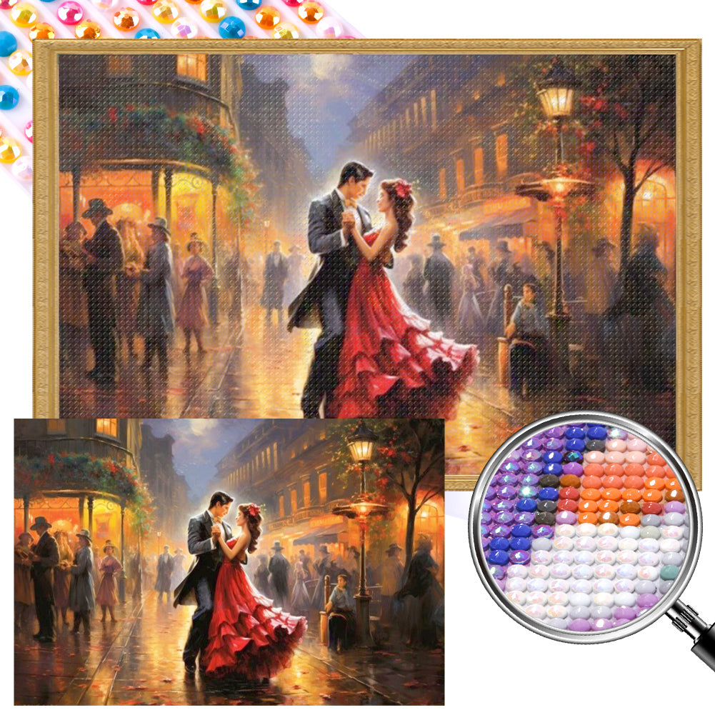 A Dance - Full AB Round Drill Diamond Painting 60*40CM