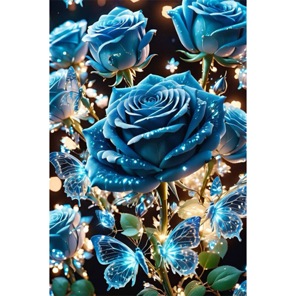 Rose - Full Round Drill Diamond Painting 40*60CM