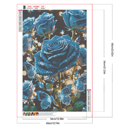 Rose - Full Round Drill Diamond Painting 40*60CM
