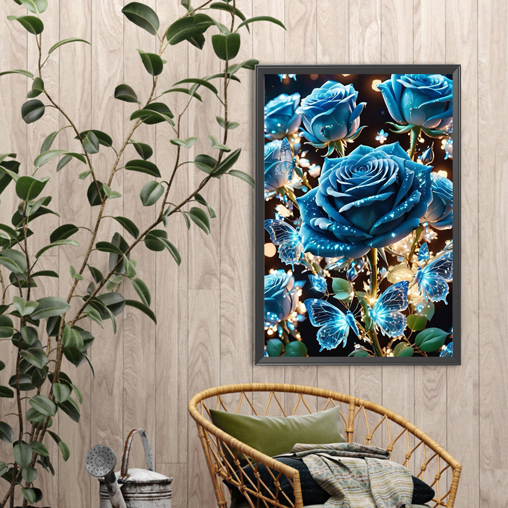 Rose - Full Round Drill Diamond Painting 40*60CM