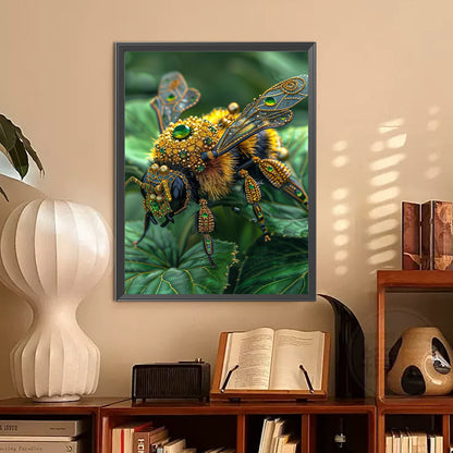 Gem Bee - Full Round Drill Diamond Painting 30*40CM
