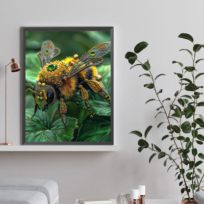 Gem Bee - Full Round Drill Diamond Painting 30*40CM
