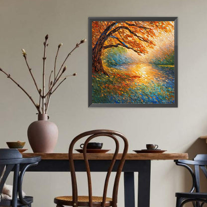 Glass Fragments Painting - Full Round Drill Diamond Painting 40*40CM