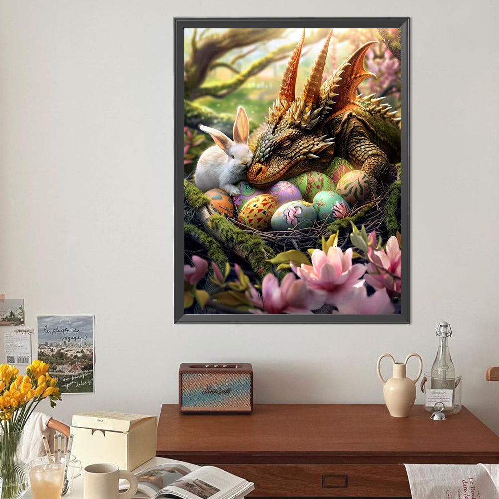 Egg Pterosaur - Full Round Drill Diamond Painting 40*50CM