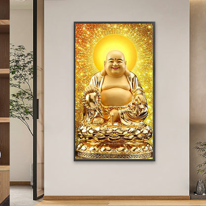 Buddha'S Light - Full Square Drill Diamond Painting 40*70CM
