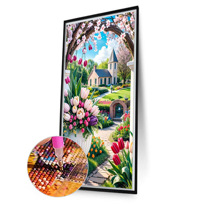 House - Full Square Drill Diamond Painting 40*70CM