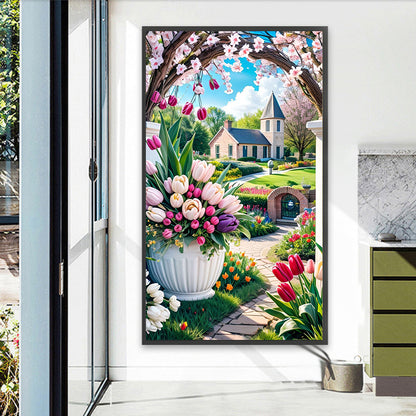 House - Full Square Drill Diamond Painting 40*70CM