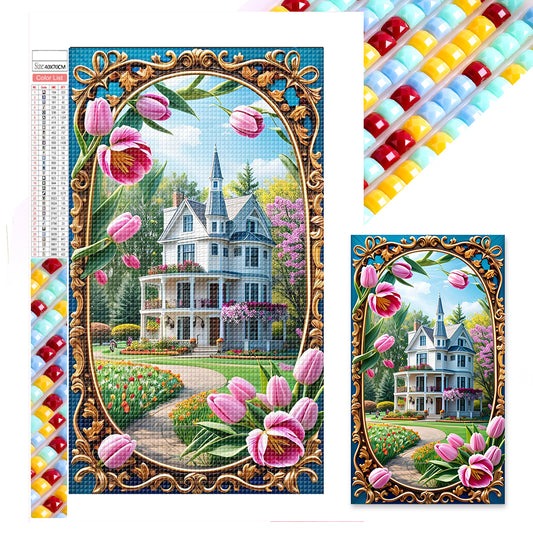 House - Full Square Drill Diamond Painting 40*70CM