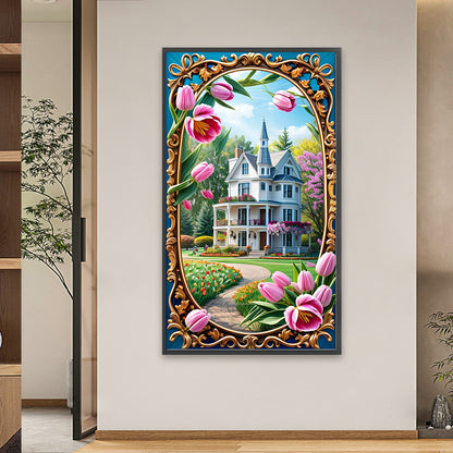House - Full Square Drill Diamond Painting 40*70CM