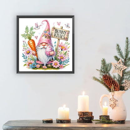 Easter Gnome - Special Shaped Drill Diamond Painting 30*30CM