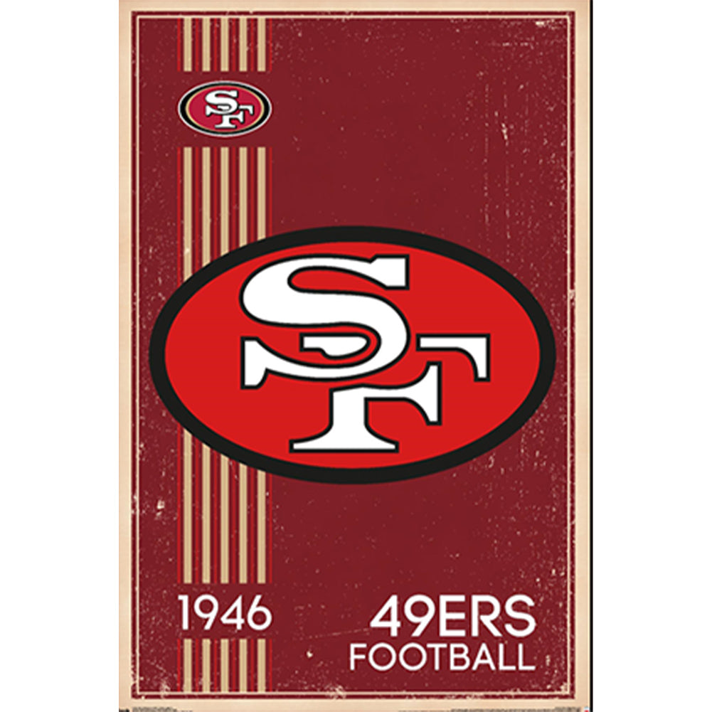 San Francisco 49Ers Olive - Full Round Drill Diamond Painting 30*45CM