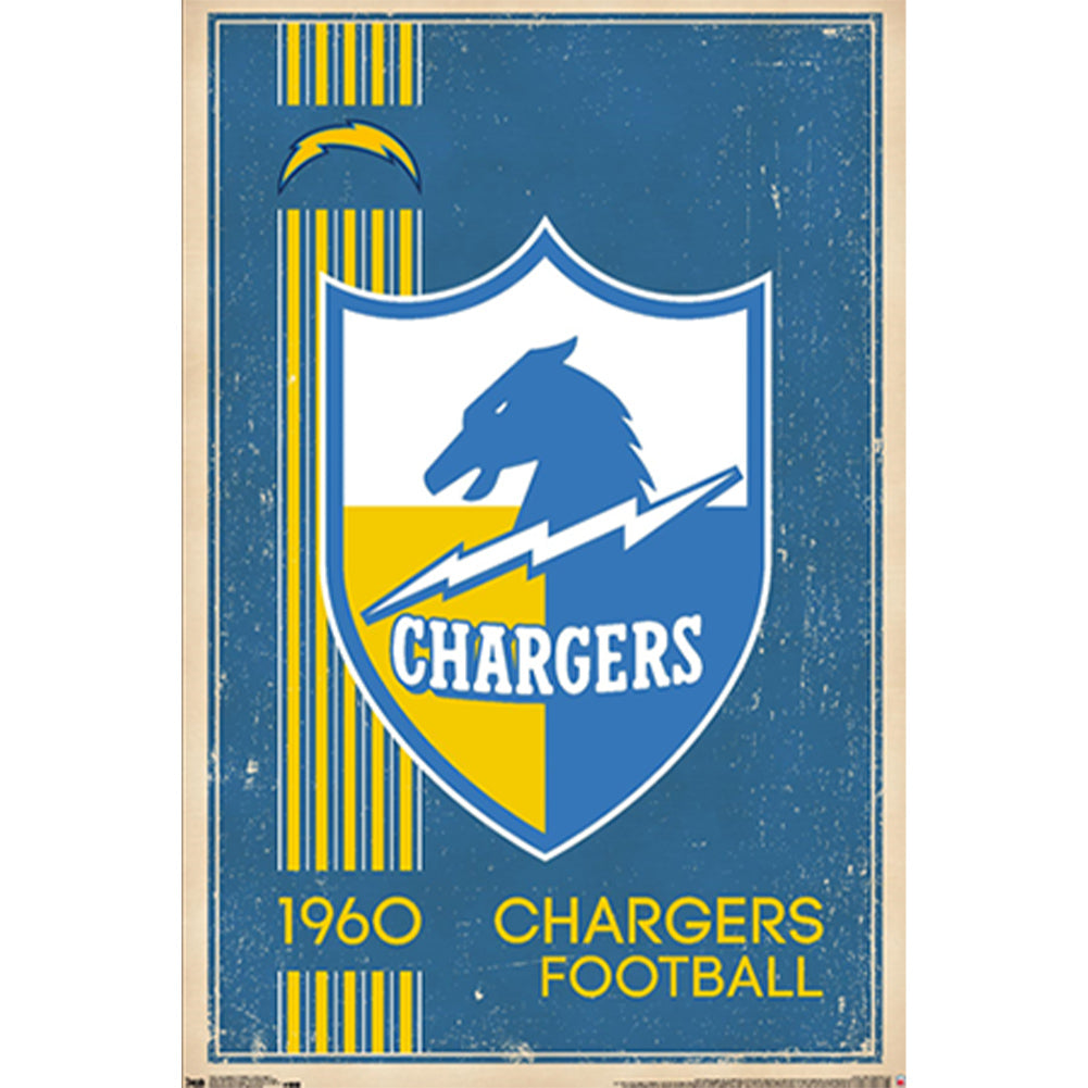 Los Angeles Chargers Olive - Full Round Drill Diamond Painting 30*45CM