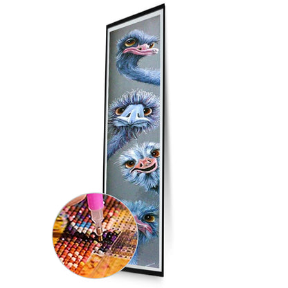 Ostrich - Full Square Drill Diamond Painting 25*115CM