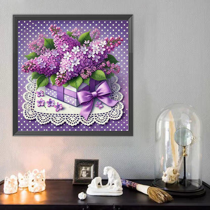 Lavender - Full Round Drill Diamond Painting 40*40CM