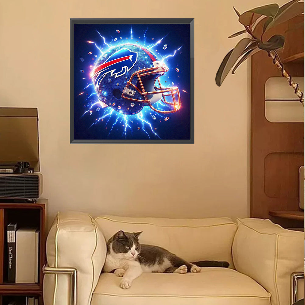 Buffalo Bills - Full Square Drill Diamond Painting 30*30CM