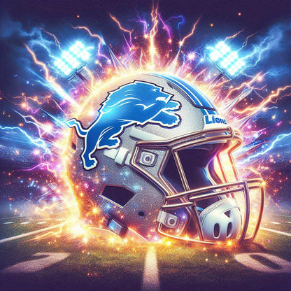 Detroit Lions - Full Square Drill Diamond Painting 30*30CM