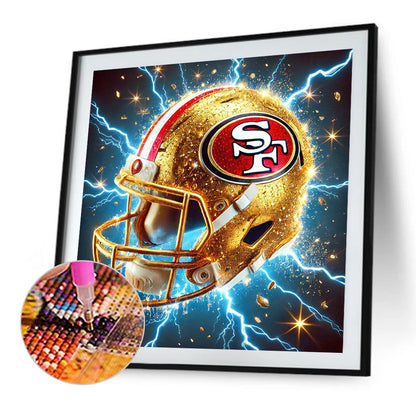 San Francisco 49Ers - Full Square Drill Diamond Painting 30*30CM
