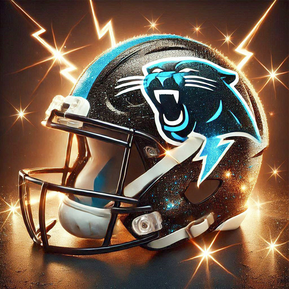Carolina Panthers - Full Square Drill Diamond Painting 30*30CM
