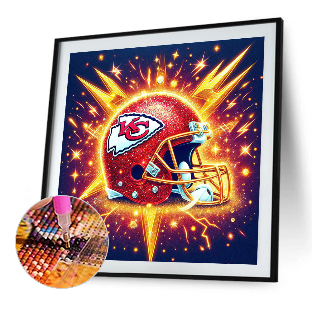 Kansas City Chiefs - Full Square Drill Diamond Painting 30*30CM