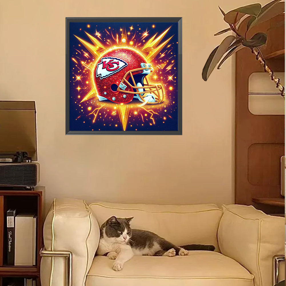 Kansas City Chiefs - Full Square Drill Diamond Painting 30*30CM