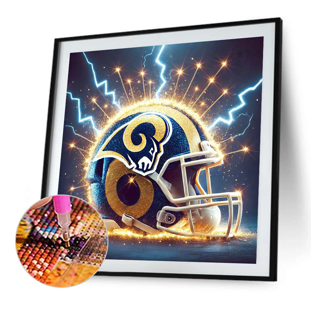Los Angeles Rams - Full Square Drill Diamond Painting 30*30CM