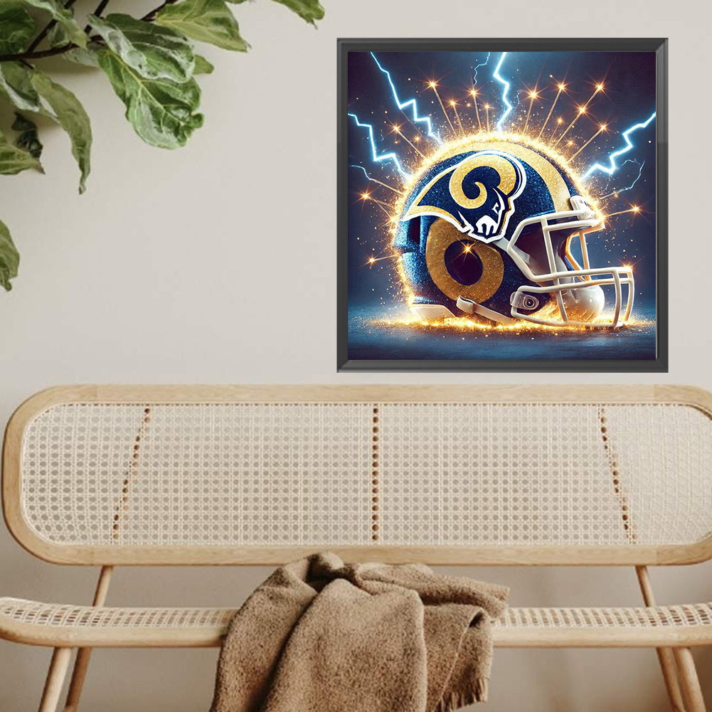 Los Angeles Rams - Full Square Drill Diamond Painting 30*30CM
