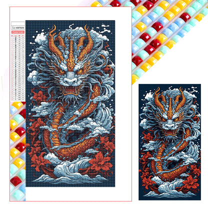 Dragon - Full Square Drill Diamond Painting 40*75CM