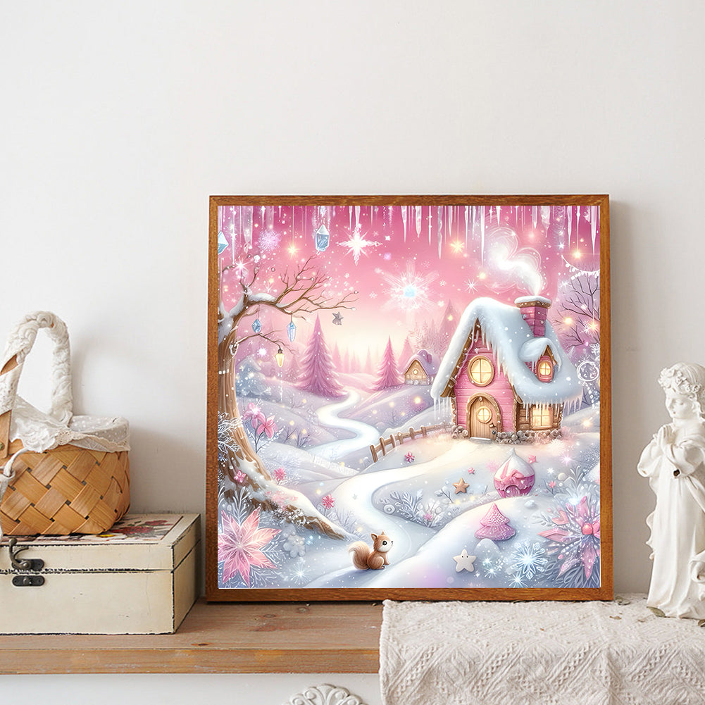 House Scenery - Full Round Drill Diamond Painting 30*30CM