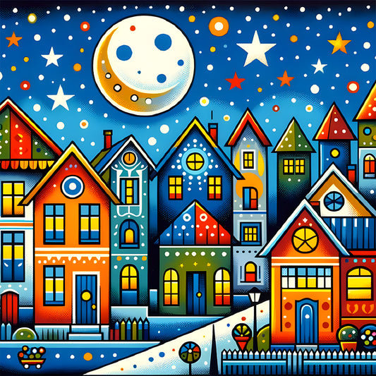 House Scenery - Full Round Drill Diamond Painting 30*30CM