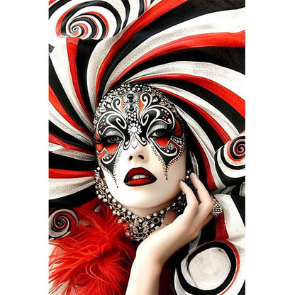 Ghost Woman - Full Round Drill Diamond Painting 40*60CM