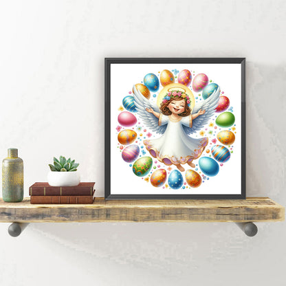 Easter Angel - Full Round Drill Diamond Painting 30*30CM