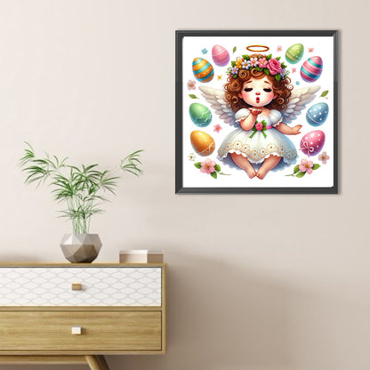 Easter Angel - Full Round Drill Diamond Painting 30*30CM