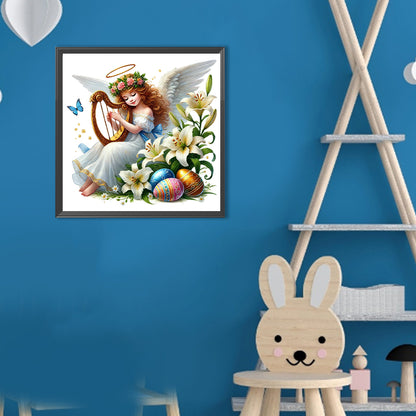 Easter Angel - Full Round Drill Diamond Painting 30*30CM