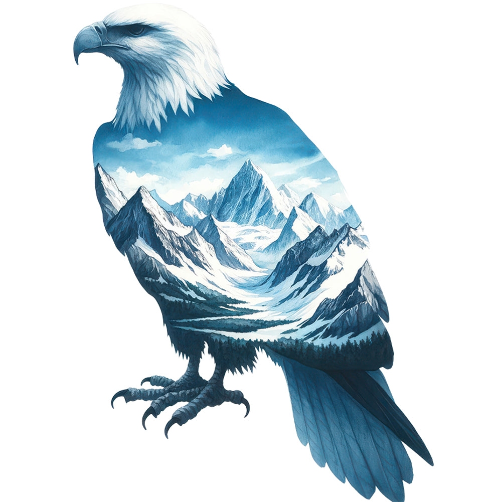 Eagle - Full Round Drill Diamond Painting 30*30CM