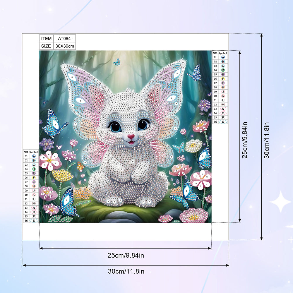 Mythical Animal - Special Shaped Drill Diamond Painting 30*30CM