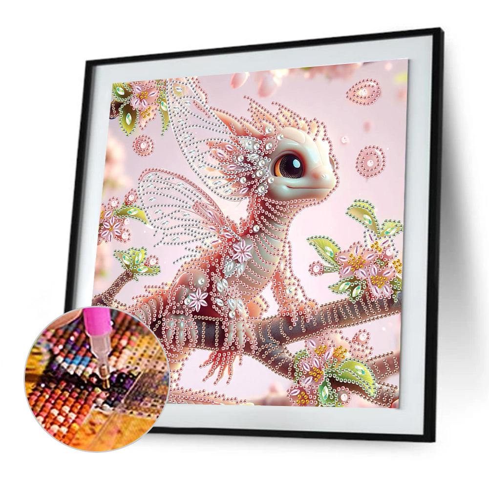Pterosaur - Special Shaped Drill Diamond Painting 30*30CM